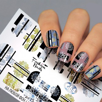 Fashion Nails  - Galaxy 064*